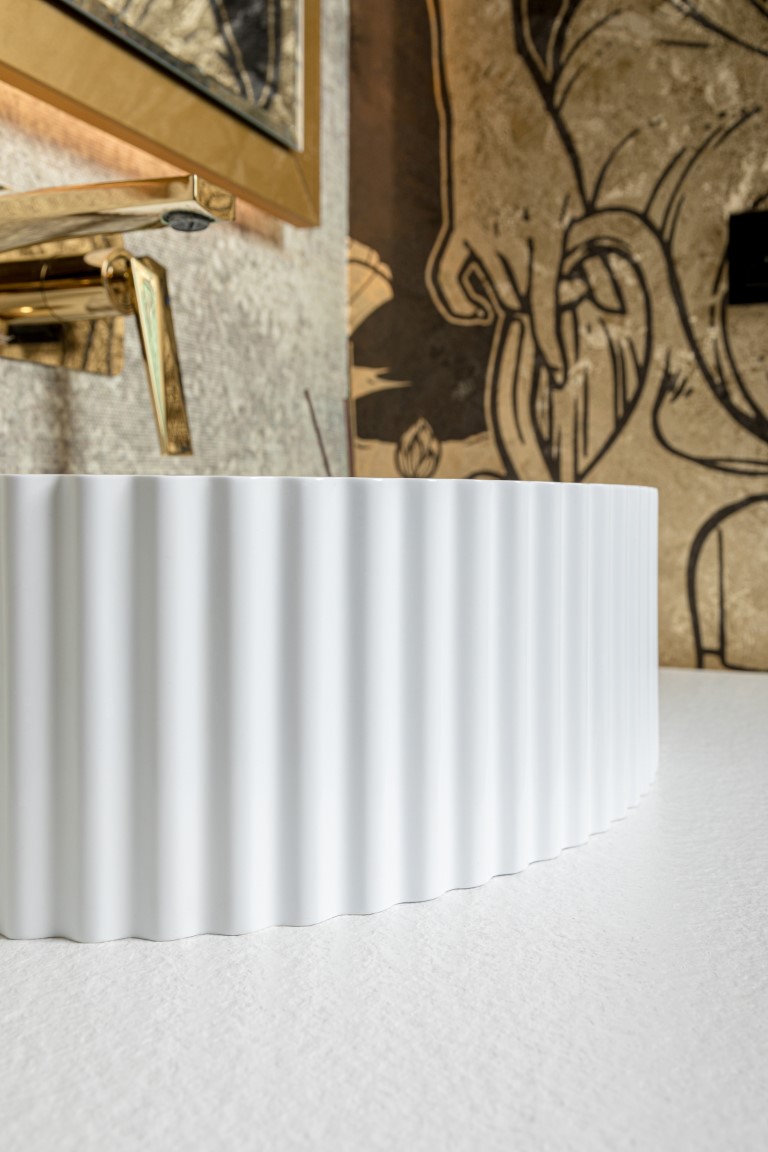 Раковина накладная Armadi Art Monaco|NeoArt 50 см 878-W белая глянцевая, цвет белый глянец - фото 3