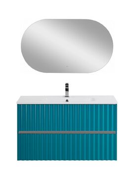 Мебель для ванной комнаты Art&Max Elegant AM-ELEGANT-1000-2C-SO-TM-LED