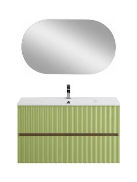 Мебель для ванной комнаты Art&Max Elegant AM-ELEGANT-1000-2C-SO-MN-P