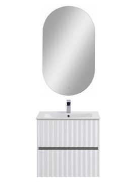 Мебель для ванной комнаты Art&Max Elegant AM-ELEGANT-600-2C-SO-BM-LED