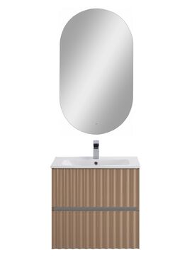 Мебель для ванной комнаты Art&Max Elegant AM-ELEGANT-600-2C-SO-CM-LED