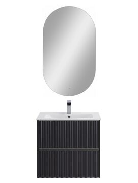 Мебель для ванной комнаты Art&Max Elegant AM-ELEGANT-600-2C-SO-GM-LED