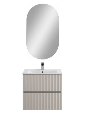 Мебель для ванной комнаты Art&Max Elegant AM-ELEGANT-600-2C-SO-GCM-LED