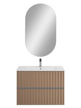 Мебель для ванной комнаты Art&Max Elegant AM-ELEGANT-800-2C-SO-CM-LED