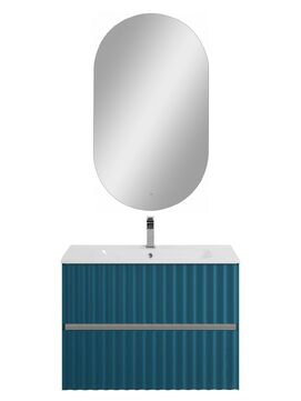 Мебель для ванной комнаты Art&Max Elegant AM-ELEGANT-800-2C-SO-AQ-P