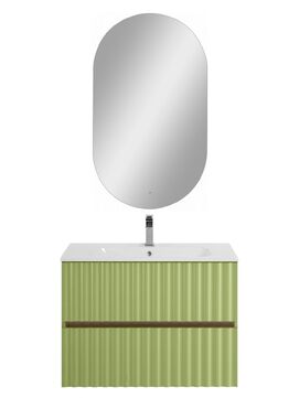 Мебель для ванной комнаты Art&Max Elegant AM-ELEGANT-800-2C-SO-MN-P