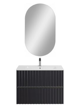 Мебель для ванной комнаты Art&Max Elegant AM-ELEGANT-800-2C-SO-GM-LED