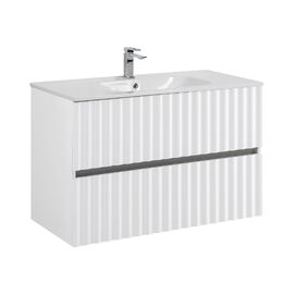 Тумба под раковину Art&Max Elegant AM-ELEGANT-900-2C-SO-BL-LED-P