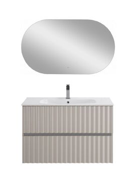 Мебель для ванной комнаты Art&Max Elegant AM-ELEGANT-900-2C-SO-GCM-LED