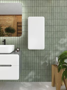 Шкаф Art&Max GENOVA 35 см AM-Genova-700-1A-SO-LN подвесная, бетон лофт натуральный