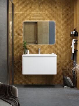 Мебель для ванной комнаты Art&Max Sanremo AM-Sanremo-800-1C-SO-BL