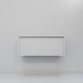 Тумба с раковиной ArtDecco Jacqueline 100 см AJC10W34S100 подвесная, белая