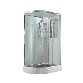 Душевая кабина AvaCan 120x90 A2912R стандартная, стекло прозрачное, профиль хром, правая