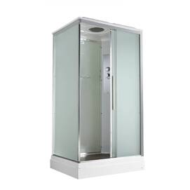 Душевая кабина AvaCan 120x90 KD2912 стандартная, стекло матовое, профиль хром