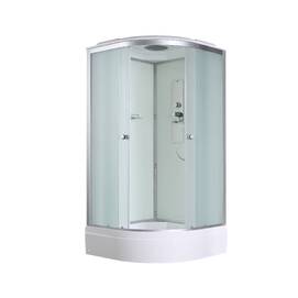 Душевая кабина AvaCan 90x90 D3090 стандартная, стекло матовое, профиль хром