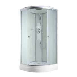 Душевая кабина AvaCan C 100x100 C2010 стандартная, стекло матовое, профиль матовый хром