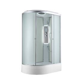 Душевая кабина AvaCan C 120x80 C3012RLED с подсветкой, стекло матовое, профиль матовый хром, правая
