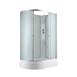 Душевая кабина AvaCan C 120x80 C3012RN без крыши, стекло матовое, профиль матовый хром, правая