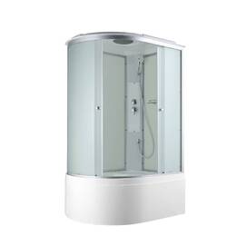 Душевая кабина AvaCan C 120x80 C5012R стандартная, стекло матовое, профиль матовый хром, правая