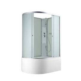 Душевая кабина AvaCan C 120x80 C5012RN без крыши, стекло матовое, профиль матовый хром, правая