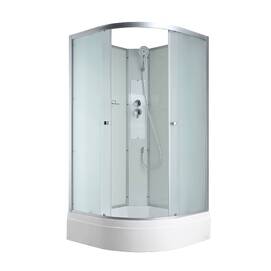 Душевая кабина AvaCan C 80x80 C3080N без крыши, стекло матовое, профиль матовый хром