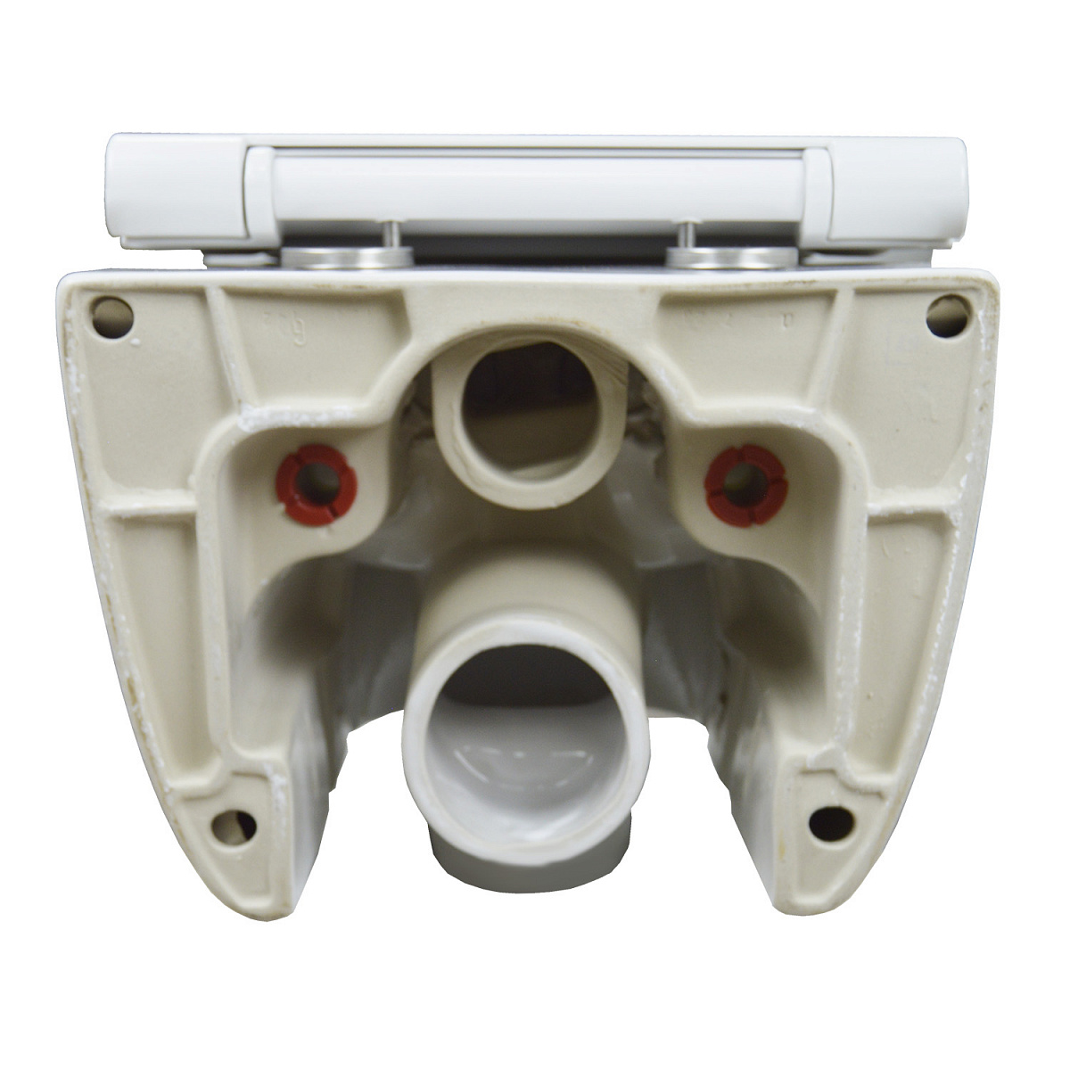 Унитаз подвесной безободковый Azario Ferio 87565 с крышкой микролифт, белый, цвет хром - фото 3