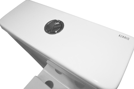 Фото Унитаз-компакт напольный Azario Vetro AZ-2149-UQ1 с крышкой микролифт, смыв торнадо, белый