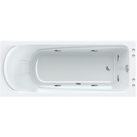 Гидромассажная ванна Bach Виктория 180x80 Система 4А