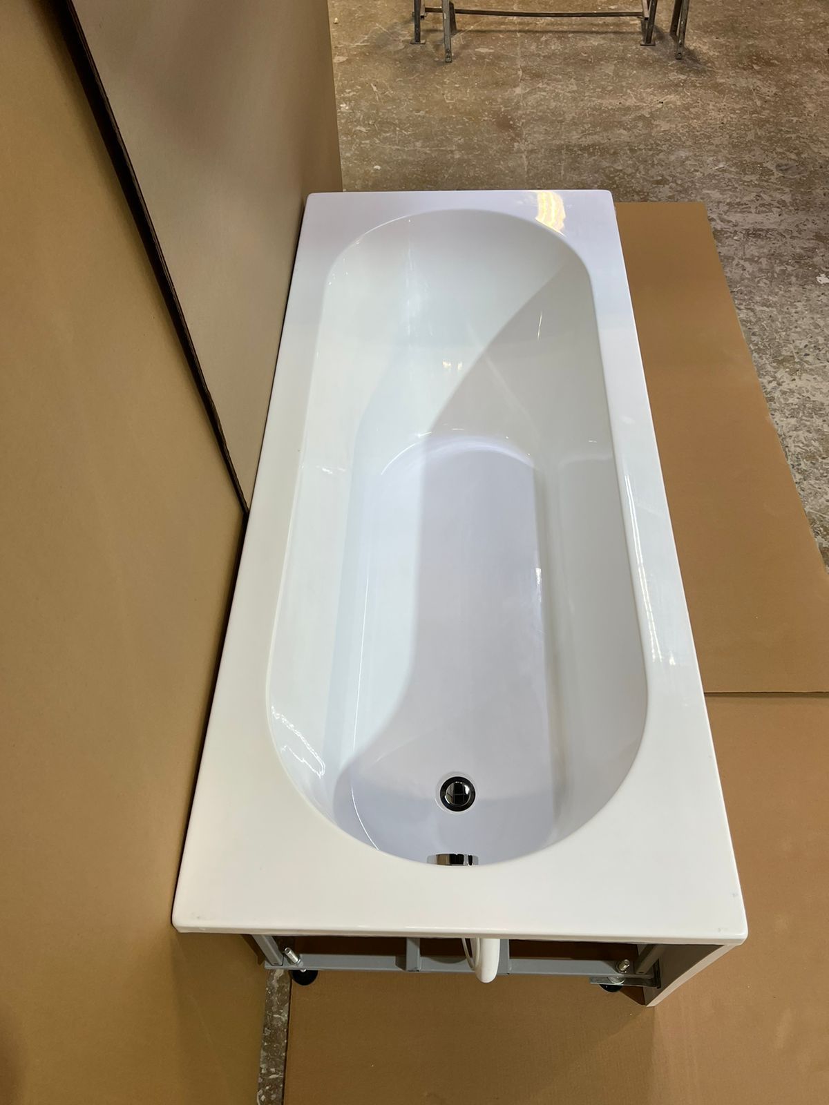 Акриловая ванна Bas Орион-PRO 170х75 белая, с каркасом, размер 170x75, цвет белый В 00137 - фото 3
