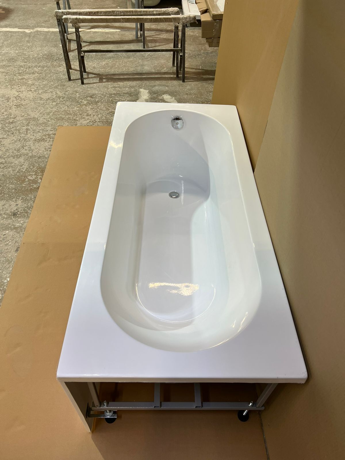 Акриловая ванна Bas Орион-PRO 170х75 белая, с каркасом, размер 170x75, цвет белый В 00137 - фото 4