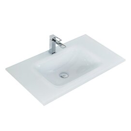 Стеклянная раковина BelBagno  BB1010/465-LV-VTR-BL