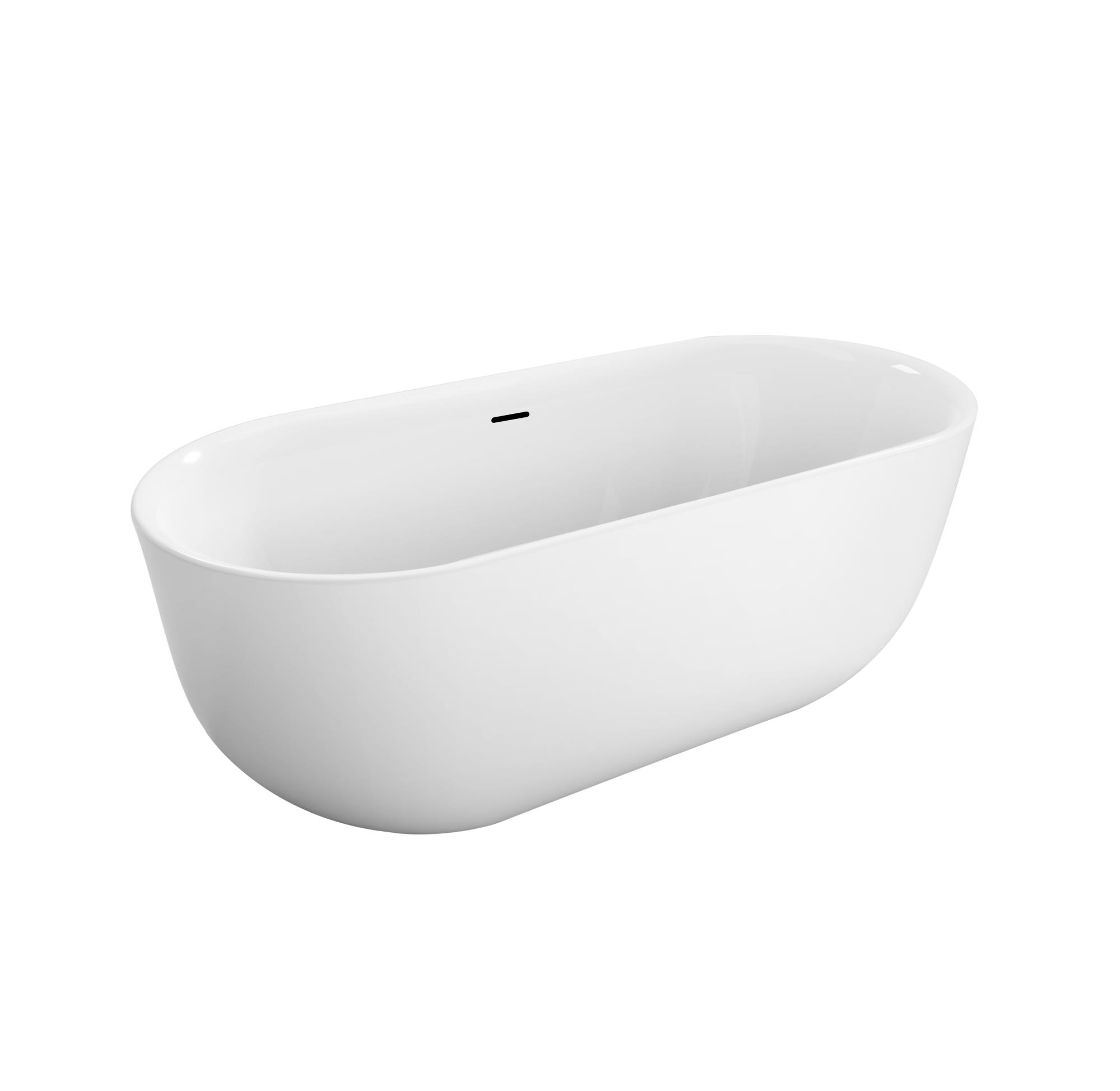 Акриловая ванна BelBagno 180x80 BB706-1800-800 белая, размер 180x80, цвет белый - фото 3