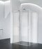 Фото Душевой уголок BelBagno Acqua 100х80 ACQUA-AH-1-100/80-C-Cr стекло прозрачное, профиль хром, без поддона 0