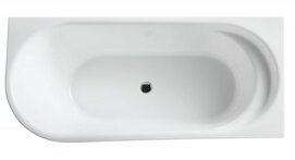Акриловая ванна BelBagno Abile BB410-1500-780-R 150х78 белая