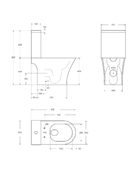 Фото Чаша для унитаза BelBagno Acqua BB2801CP-TOR/SC белая