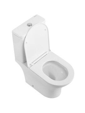 Фото Унитаз-компакт BelBagno Acqua-TOR BB2801CP-TOR/SC безободковый, белый, сиденье с микролифтом