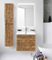 Фото Мебель для ванной комнаты BelBagno Albano 70 см подвесная, 2 ящика, Rovere Rustico 0