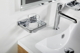Фото Мебель для ванной комнаты BelBagno Albano 70 см подвесная, 2 ящика, Rovere Rustico