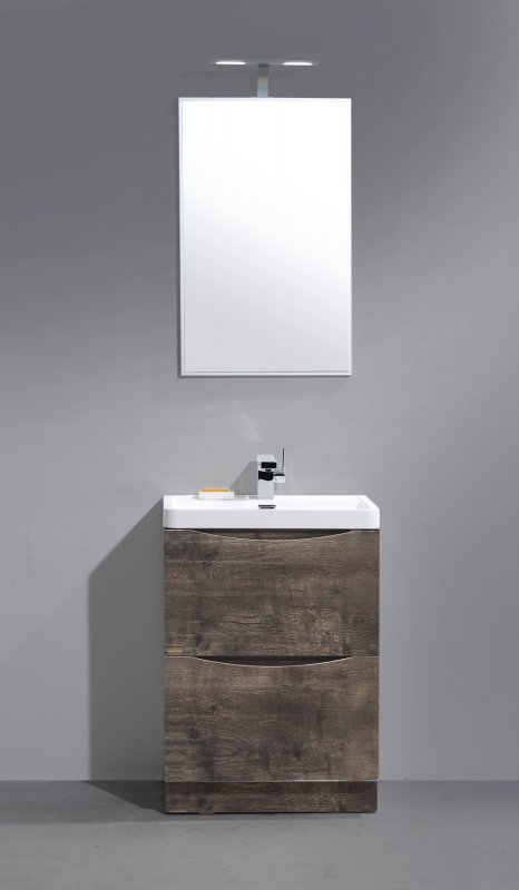 Мебель для ванной комнаты BelBagno Ancona-N 60 напольная rovere moro, цвет венге Ancona-N-600-2C-PIA-RW - фото 2