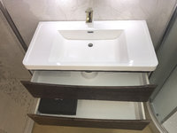 Фото Мебель для ванной BelBagno Ancona-N 80 подвесная bianco lucido 4