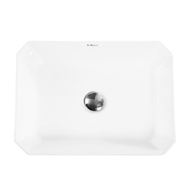 Фото Раковина накладная BelBagno BB1386 49 см белая