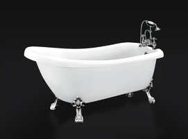 Акриловая ванна BelBagno BB20-1700 168x72 белая