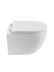 Фото Унитаз подвесной BelBagno COMPATTO BB003CH-TOR/SC безободковый, сиденье с микролифтом 15