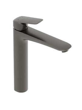 Фото Смеситель для раковины BelBagno DUE-LMC-GM-W0 оружейная сталь