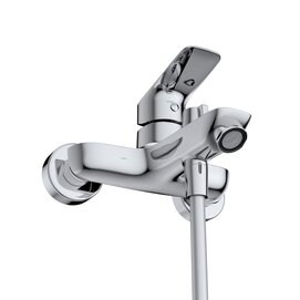 Фото Комплект смесителей для ванны и раковины BelBagno Due DUE-VASM/LVM-CRM хром