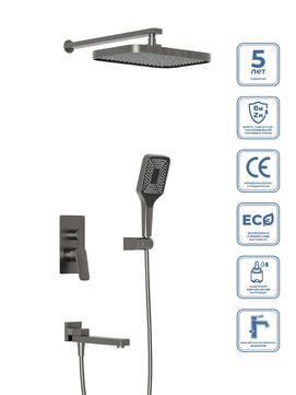 Встраиваемая душевая система BelBagno Due DUE-VDSET-GM