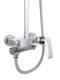 Фото Душевая стойка BelBagno Due DUE-VSCM-CRM с изливом, оружейная сталь 6