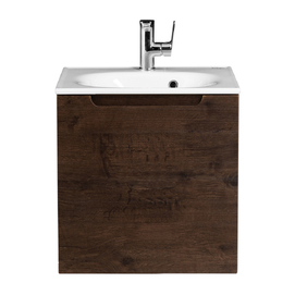 Мебель для ванной комнаты BelBagno Etna 50 см подвесная, Rovere Moro