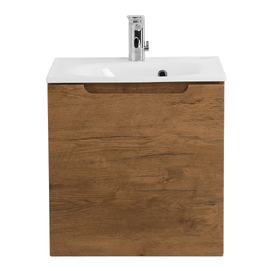 Мебель для ванной комнаты BelBagno Etna 50 см подвесная, Rovere Nature