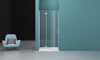 Душевая дверь BelBagno Kraft 90 см прозрачное стекло профиль хром